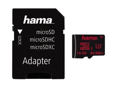 hama Speicherkarte Micro SecureDigital HC, Klasse 3, 16 GB