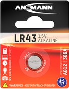 ANSMANN Alkaline Knopfzelle LR44, 1,5 Volt (V13GA)